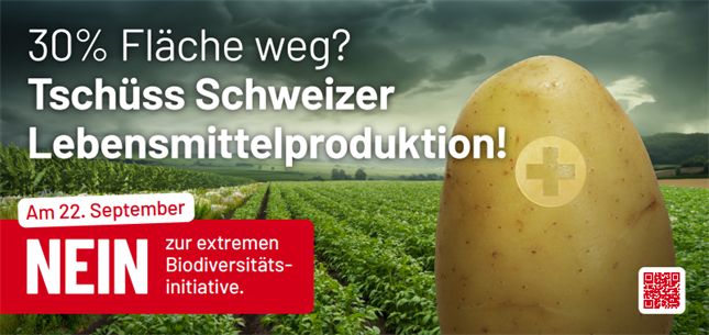 Nein zur extremen Biodiversitätsinitiative!